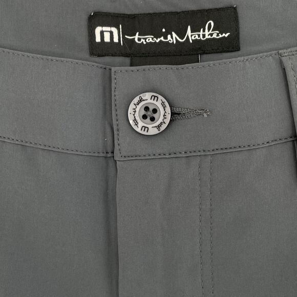 NWT Travis Matthew Majestic X Players Pants, Gray, Sz. 32 Outdoor Golf Preppy - Picture 6 of 9